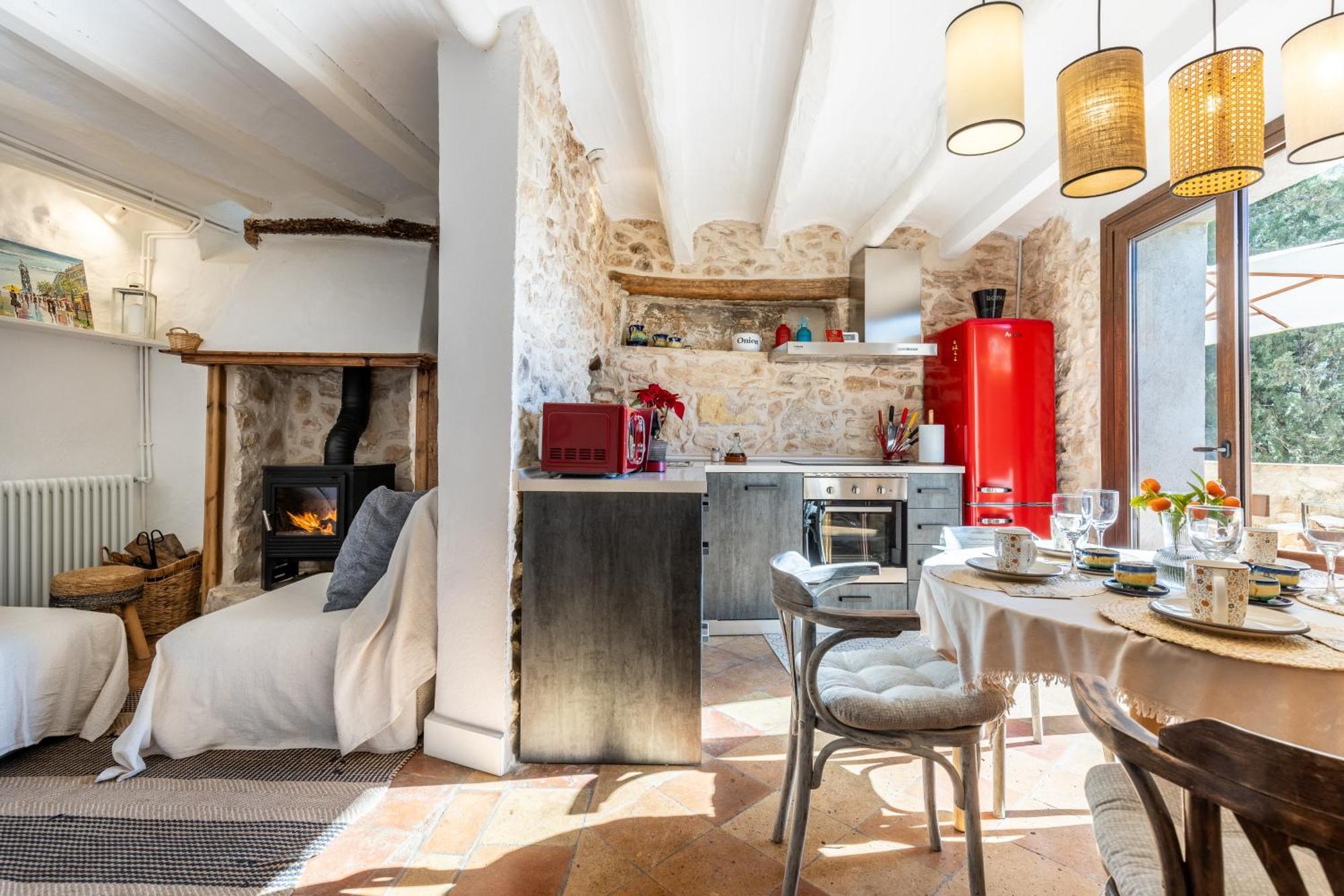 Casa Rural Con Jardin,A 8Km Playa Y En La Naturaleza Taronja&Canyella Ardenya Ngoại thất bức ảnh
